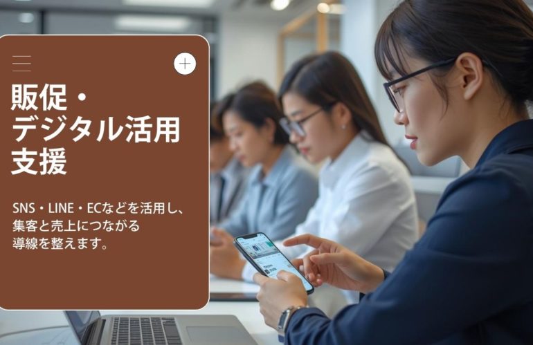 販促・デジタル活用支援